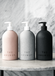 Hand Wash Concrete product image 2 - Front view of a 500 ML hand wash made out of concrete
