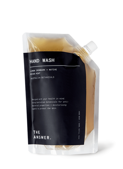 500 ML hand wash product image 1 - Front view of a 500ML hand wash refill pack
