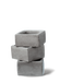 Square Dish - A small concrete dish to hold all of your knick knacks.
